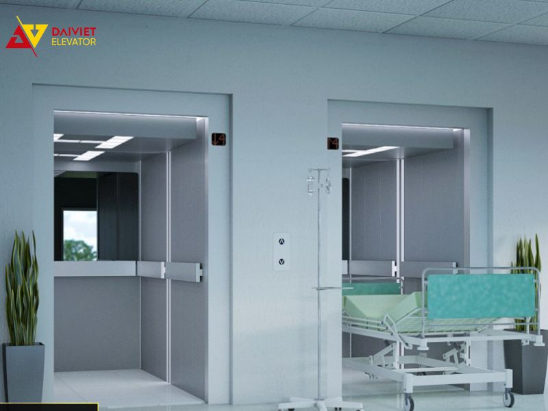 Thang máy tải bệnh nhân tại Đà Nẵng