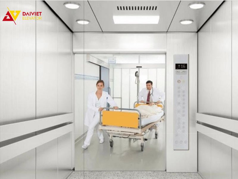 Thang máy tải bệnh nhân tại Đà Nẵng