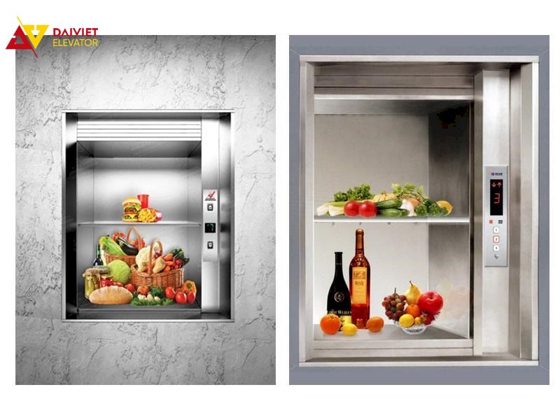 Thang máy tải thực phẩm Đà Nẵng